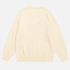 Cartoon Dog Sweater Casual Soft Baggy Knit Pullover Sweaters Long Sleeve Crewneck Tops 2025 Trendy Outfits
