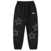 Men's Sweatpants Star Graphic Drawstring Pants Casual Jogger Pants with Pockets