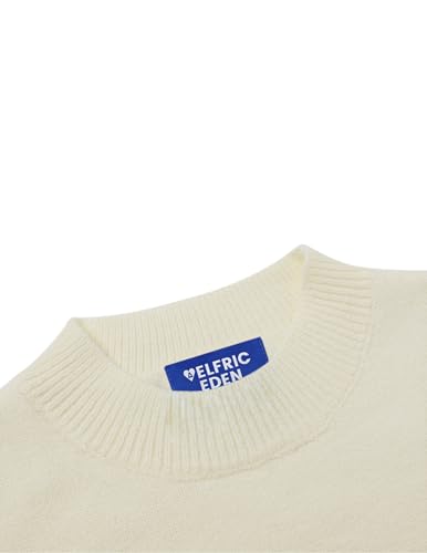 Oversized Sweaters for Women Trendy Unisex Duck Graphic Knit Fall Sweater Streetwear Couple Crewneck Pullover