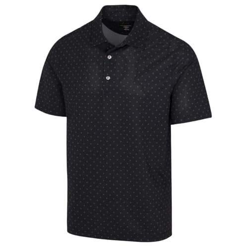 Men's Freedom Micro Pique Spinner Print Polo