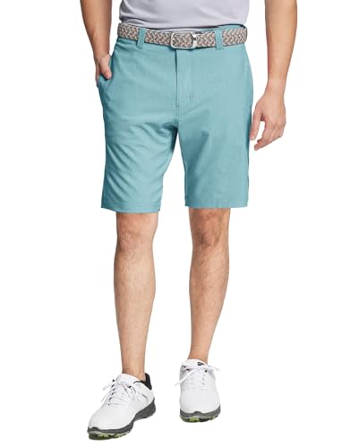 Golf Shorts Casual Quick Dry Lightweight Soft Flat Front Sports Business Pocket 9 inch Inseam Polo Shorts for Men