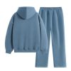 Womens Sweatsuits 2 Piece Set Oversized Fleece Hoodie and Sweatpants Track Suits Sweat Matching Lounge Pants