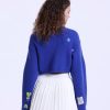 31OkNx5qqdL.jpg Women's Cardigan Sweaters V-Neck Button Down Long Sleeve Shrugs Knit Cropped Tops
