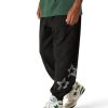 Men's Sweatpants Star Graphic Drawstring Pants Casual Jogger Pants with Pockets