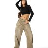 Barrel Jeans Retro Loose Jean Pant Casual Wide Leg Baggy Denim Pants Streetwear