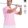 3 Pack Mens Polo Shirts Short Sleeve Golf Polo Moisture Wicking Performance Collared Casual Tennis Athletic T-Shirt