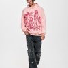 Mens Graphic Hoodies Y2k Cute Pullover Oversized Fashion Streetwear Casual Hooded Sweatshirt Unisex Tops