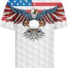 Funny Golf Shirts for Men Crazy Printed Pattern Colorful Wild Novelty Performance Moisture Wicking Mens Polo Shirt