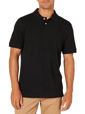 Men's Polo Shirts Short Sleeve, Slim-Fit Cotton Pique