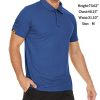 Polo Shirts for Men 4 Pack Short Sleeve Cool Dri Collared Tennis Golf Shirts