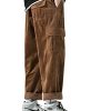 Corduroy Loose Pants Solid Vintage Casual Sweatpants Hip Hop Streetwear Pants