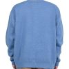 Brown Bear Sweater Mens Oversized Knit Sweater Animal Printed Sweater Long Sleeve Pullover Sweater