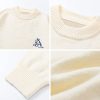 Cartoon Dinosaur Sweaters Graphic Crewneck Printed Oversized Pullover Sweater Couple Tops