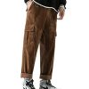 Corduroy Loose Pants Solid Vintage Casual Sweatpants Hip Hop Streetwear Pants