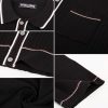 Mens Short Sleeve Button Down Polo Shirt Casual Knit Shirt Waffle Polo Shirt
