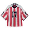 Oversized T Shirts Number Stripe Graphic Unisex Knit Tee Color Blocking Y2k Football Jersey 2025 Trend Tops