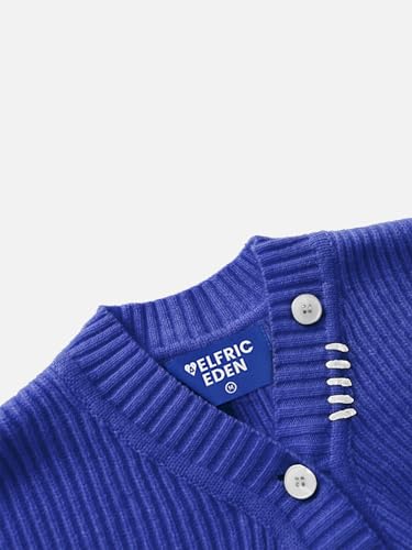 41l2rW8W75L.jpg Women's Cardigan Sweaters V-Neck Button Down Long Sleeve Shrugs Knit Cropped Tops