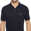 Men's Classic Fit Short Sleeve Solid Soft Cotton Polo Shirt
