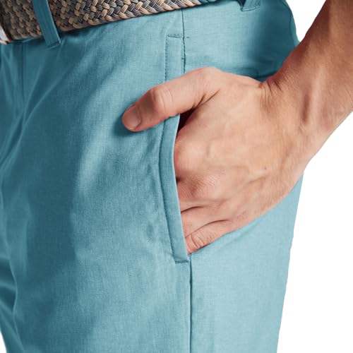 Golf Shorts Casual Quick Dry Lightweight Soft Flat Front Sports Business Pocket 9 inch Inseam Polo Shorts for Men