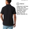Polo Shirts for Men - Soft Stretch Casual Cotton Mens Polo Shirts | Modern Fit Short Sleeve Mens Polos