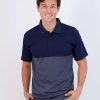 3 Pack: Men's Quick-Dry Short Sleeve Athletic Performance Polo Shirt (Available in Big & Tall)