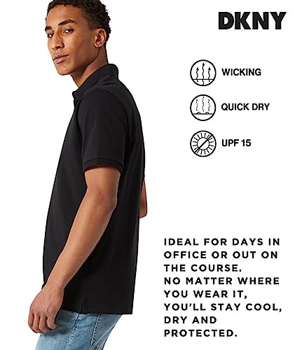 Polo Shirts for Men - Soft Stretch Casual Cotton Mens Polo Shirts | Modern Fit Short Sleeve Mens Polos