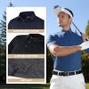 5 Pack Polo Shirts for Men - Quick Dry Moisture Wicking Performance Short Sleeve Mens Golf Shirts for Work Athletic