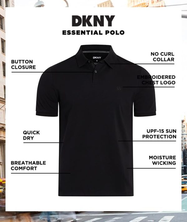 Polo Shirts for Men - Soft Stretch Casual Cotton Mens Polo Shirts | Modern Fit Short Sleeve Mens Polos