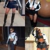 Cropped Leather Jacket Women PU Crop Moto Biker Racing Trendy Fashion Casual Coats