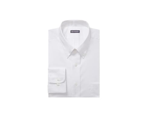 Men's Regular Fit Twill Solid Button Down Collar Dress Shirt - Amazon Exclusive