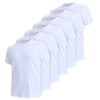 Men's Undershirts Moisture-Wicking Crewneck T Shirts, Breathable Stretch Soft Tees for Men, 3 or 6 Pack