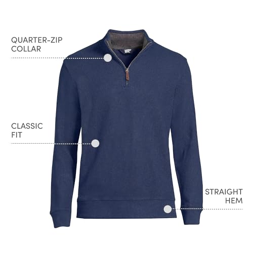Bedford Rib Quarter Zip Sweater