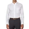 Men's Regular Fit Twill Solid Button Down Collar Dress Shirt - Amazon Exclusive