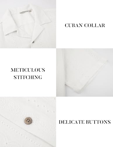Mens Casual Button Down Shirts Short Sleeve Fashion Vacation Beach Shirts