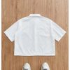 41-Nl5MOw0L.jpg Men's Floral Oversized Shirts Button Down Short Sleeve Baggy Summer Shirt Tops