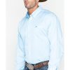 Mens Tencel Classic Fit Long Sleeve Shirt