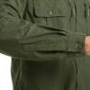 Men's UPF 50+ Sun Protection Shirts, Button Down Long Sleeve Shirt for Hiking, Fishing, Safari