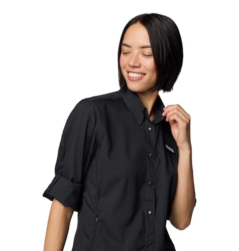 41HxSpETmwL.jpg Sportswear Women's Plus-Size Tamiami II Long Sleeve Shirt