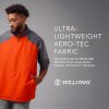 Raider Pullover Cage Jacket - Weather-Resistant Quarter Zip Athletic Wear with Sleeve Pocket