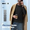 41RbNqw63NL.jpg 5 Pack Thermal Waffle Shirts for Men, Crew Neck Long Sleeve Casual Pullover Underwear Textured Knit Tops