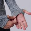 3-Pack Men??s Quarter-Zip Pullover Lightweight Long Sleeve Athletic Jackets Performance Workout Running Shirts