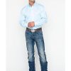Mens Tencel Classic Fit Long Sleeve Shirt