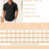 Men's Short Sleeve Button Down Shirt Casual Summer Beach Shirt Waffle Knit Shirts Wrinkle Free Untucked Shirt