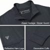 Quarter Zip Pullover Men Moisture Wicking Performance Heather Midlayer Golf 1/4 Zip Pullover Mens Sweatshirt