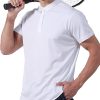 5 Pack Mens Polo Shirt Short Sleeve Tactical Shirts Quick Dry Performance Golf Shirt Pique Jersey Outdoor Shirt