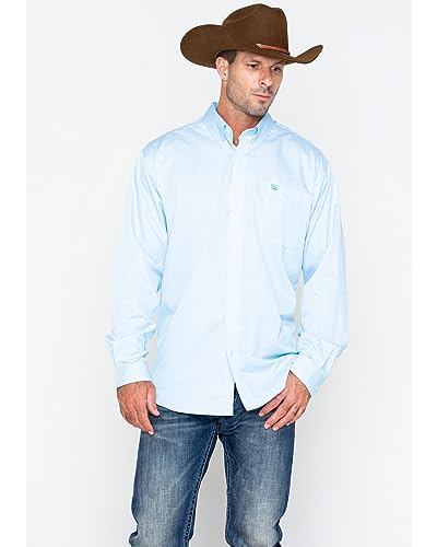 Mens Tencel Classic Fit Long Sleeve Shirt