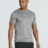 5 Pack: Men??s Short Sleeve Dry Fit T-Shirts ?C Moisture Wicking Athletic Workout Gym Fitness Casual Tees