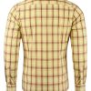 51BBztF5RXL.jpg Mens Plaid Long Sleeve Button Down Western Casual Shirt Slim Fit Shirts