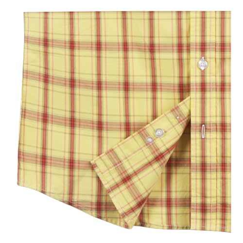 51hX1Crju4L.jpg Mens Plaid Long Sleeve Button Down Western Casual Shirt Slim Fit Shirts