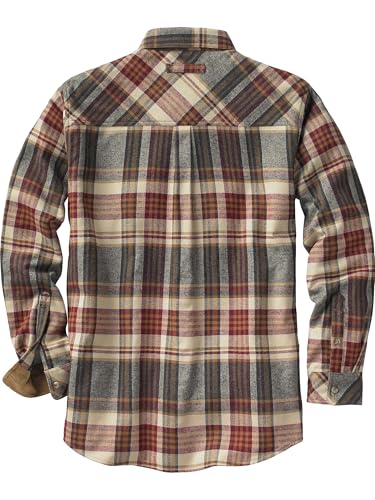 Men's Flannel Shirt Long Sleeve Button Down 100% Cotton